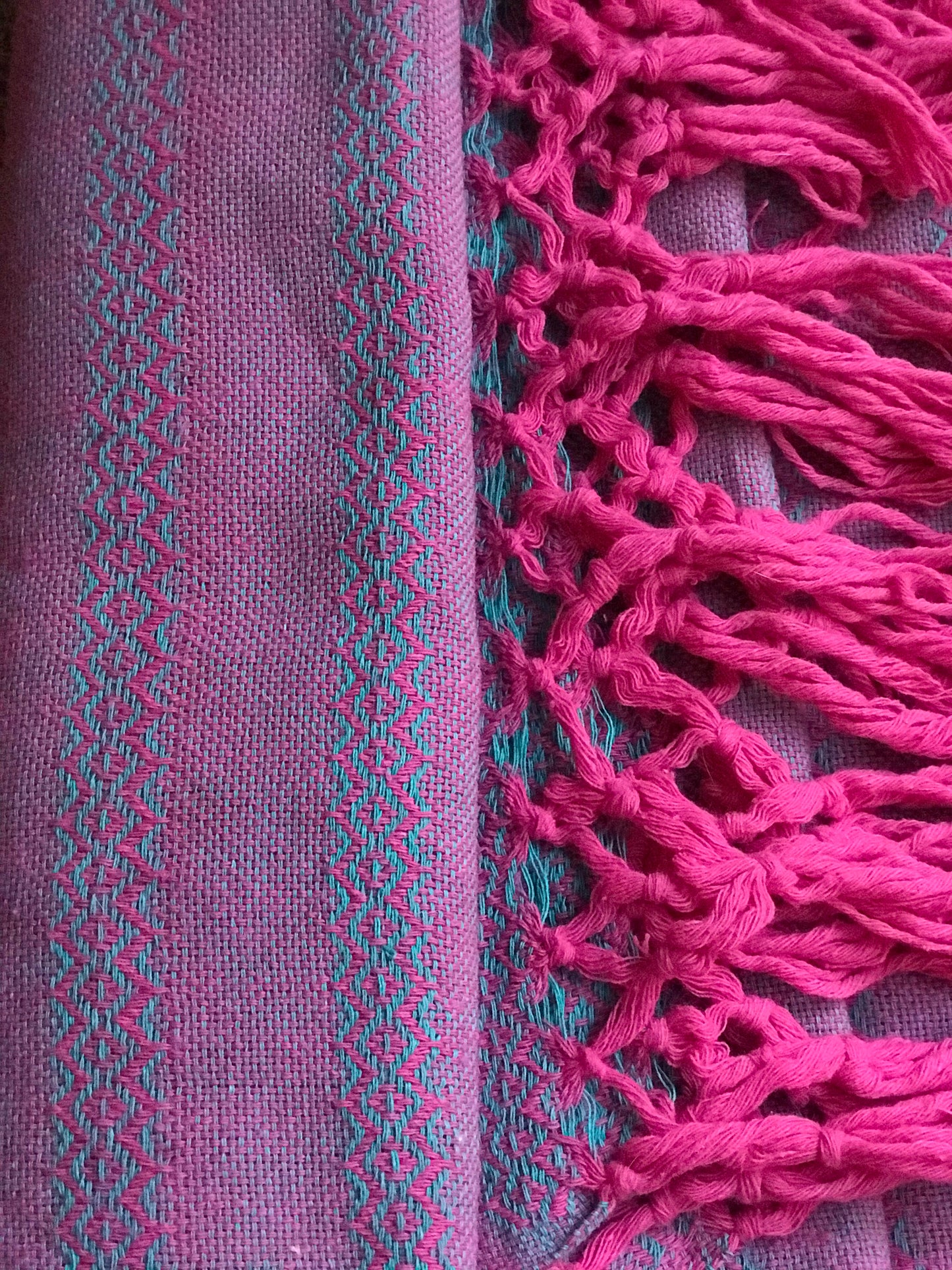 Mexican Rebozo Shawl - Bright & Colorful - Lola My Love