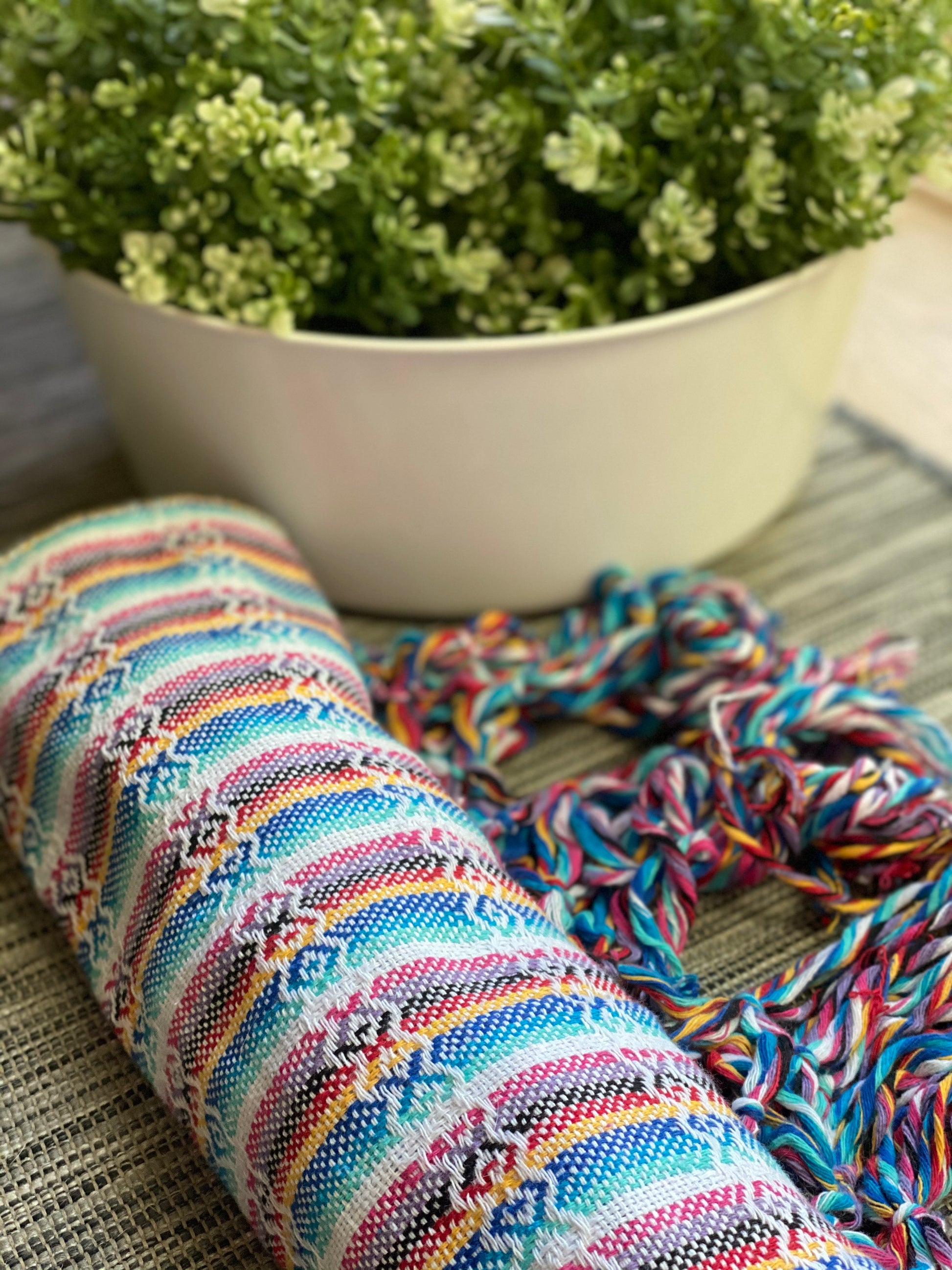 Mexican Rebozo Shawl - Mexican Candy Rainbow - Rebozo Shop Lola My Love