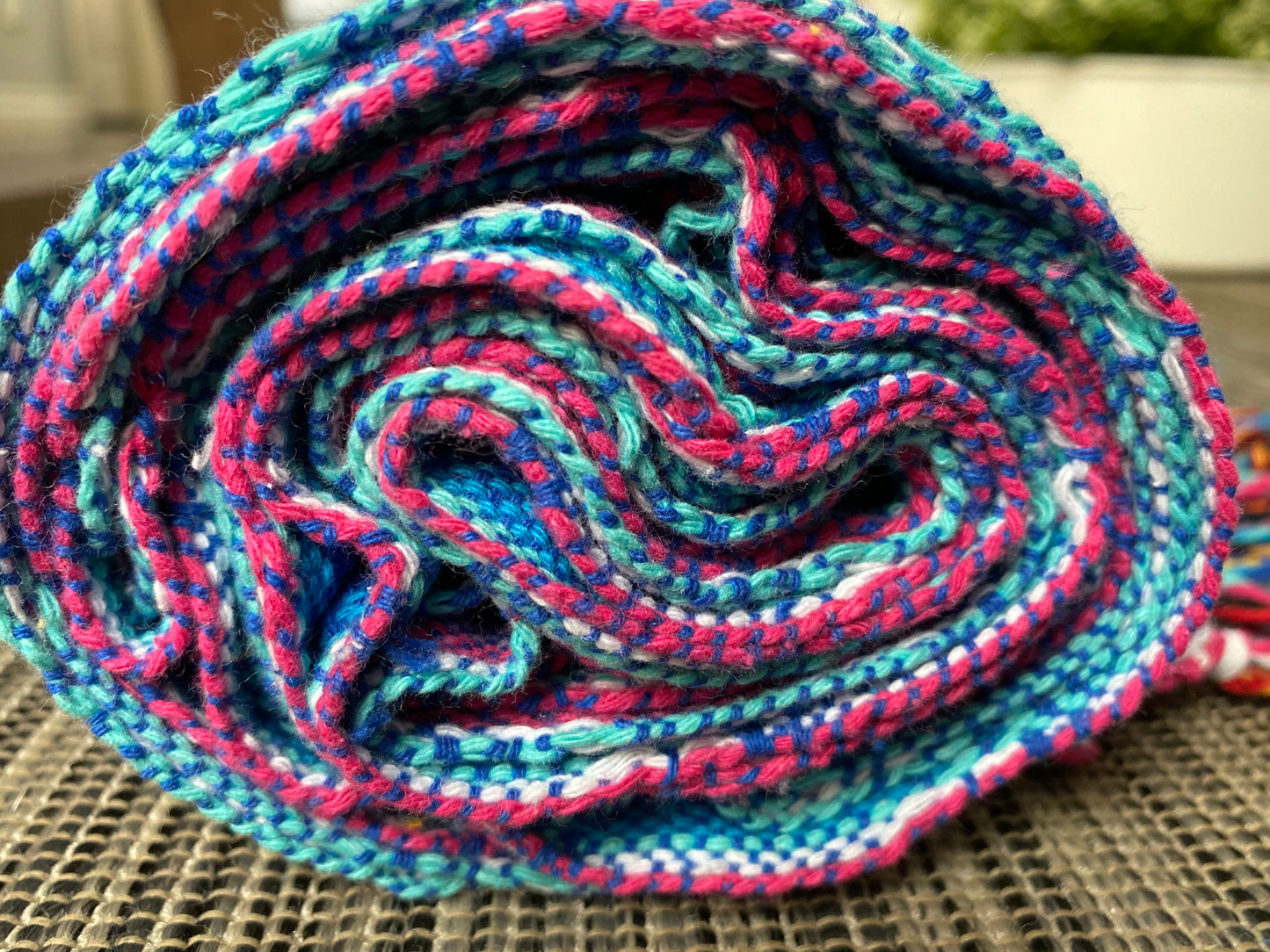 Mexican Rebozo Shawl - Heaven Rainbow - Rebozo Shop Lola My Love