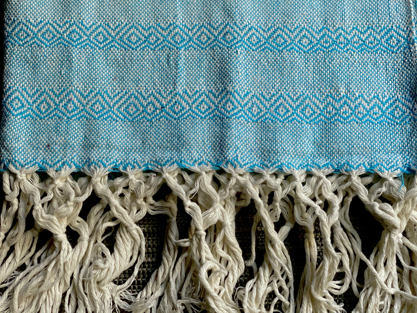 Mexican Rebozo Shawl - Blue Bliss - Rebozo Shop Lola My Love