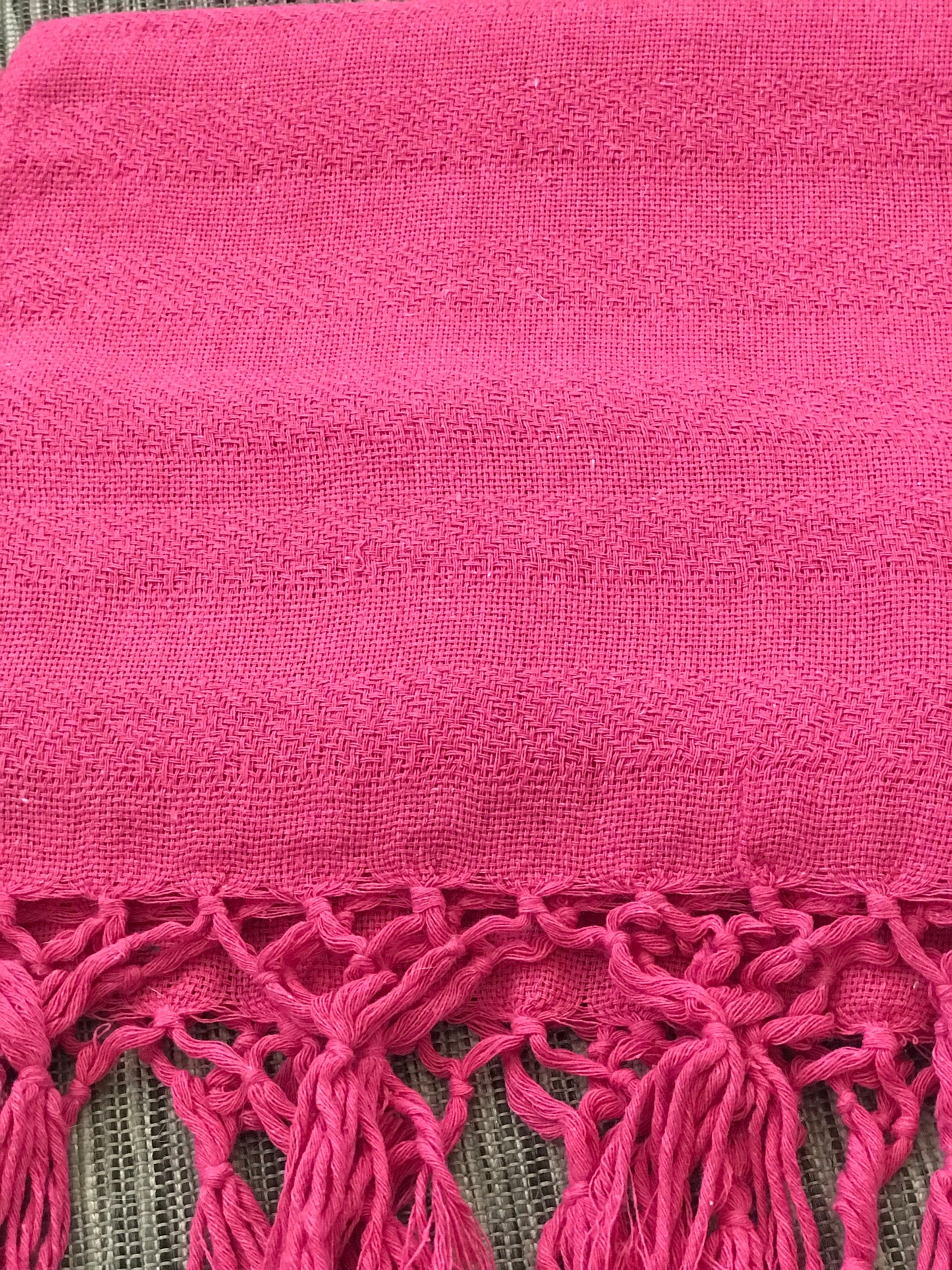 Mexican Rebozo Shawl - Sweet Pink - Lola My Love