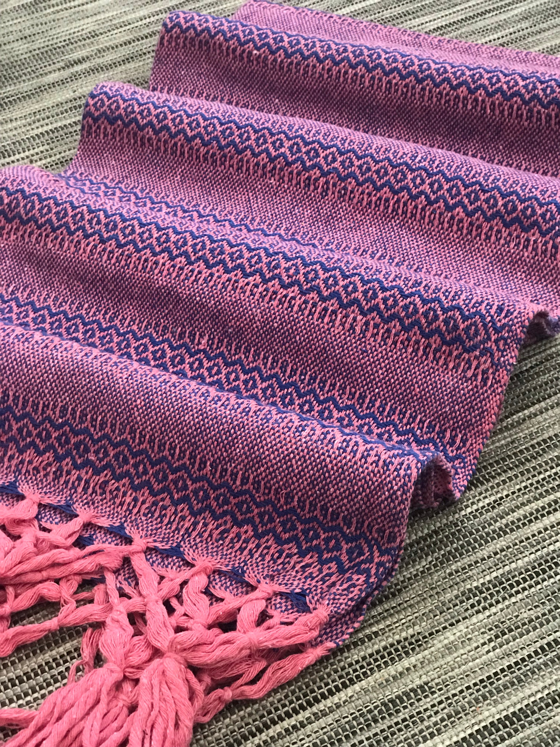 UNIQUE PIECE Mexican Rebozo Shawl - Love is in the Air - Lola My Love