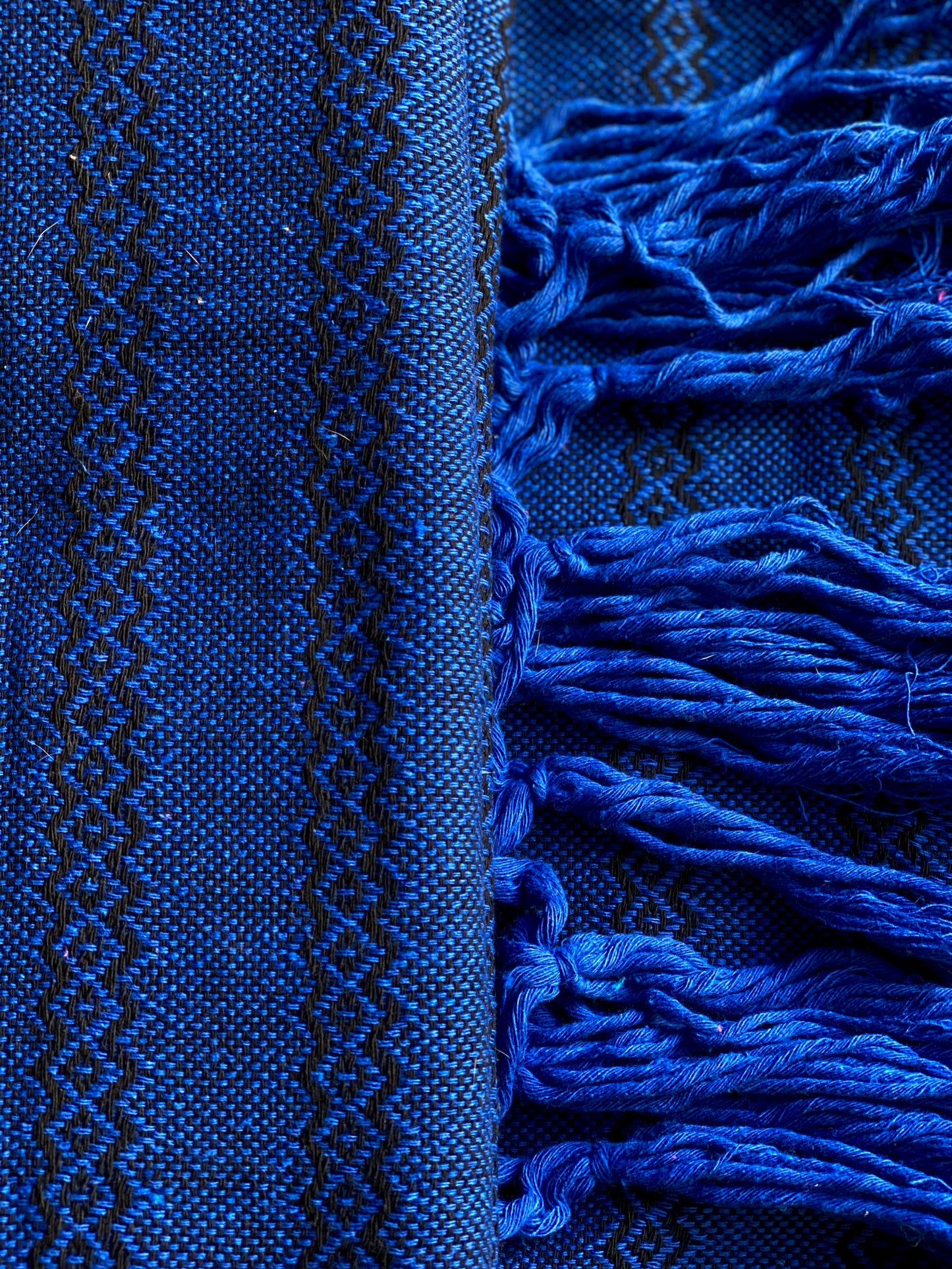 Mexican Rebozo Shawl - Blue Kiss - Rebozo Shop Lola My Love