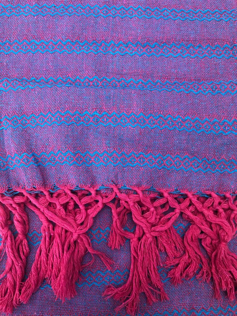 Mexican Rebozo Shawl - Heaven in Pink - Rebozo Shop Lola My Love