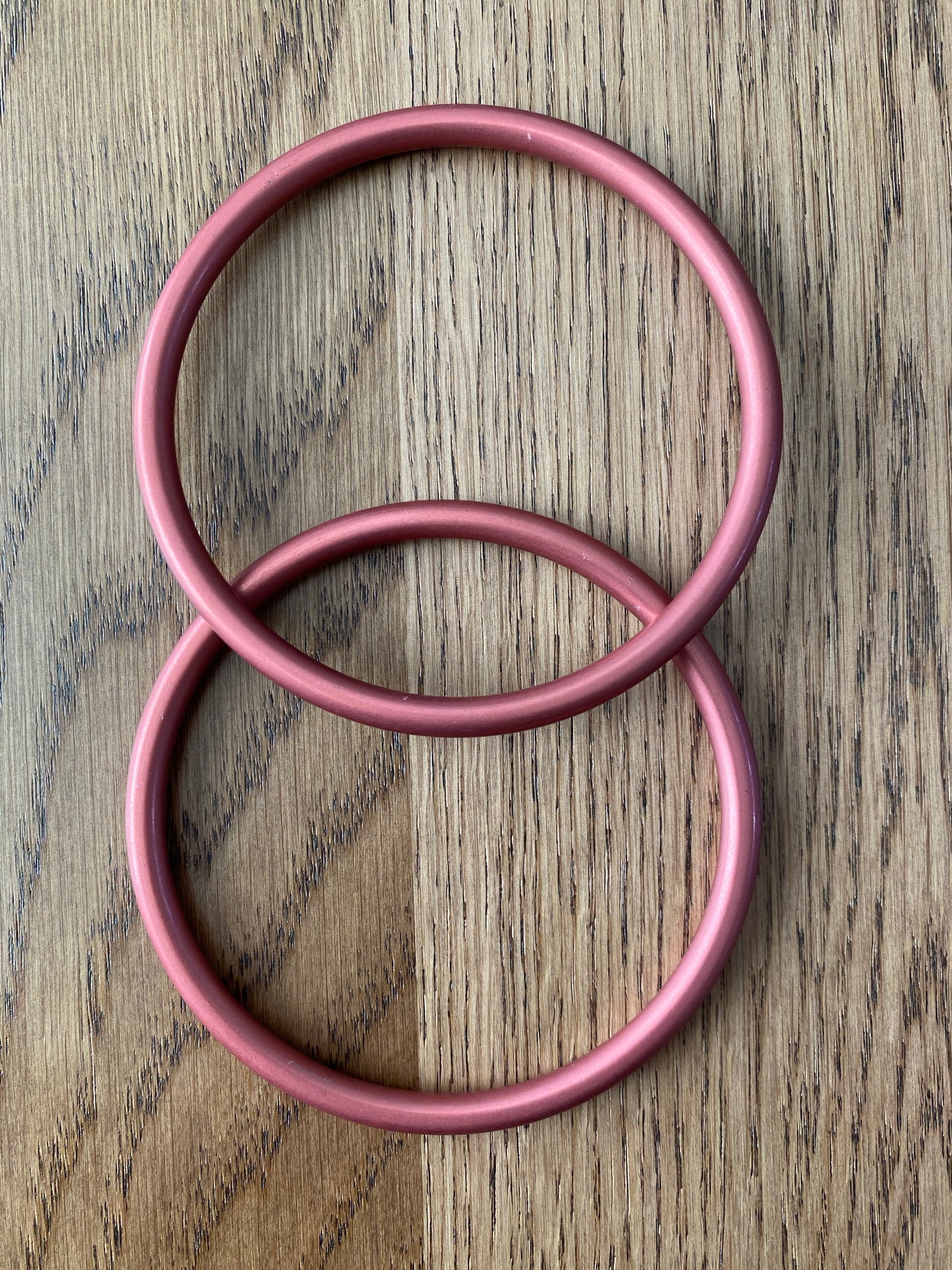 Large Aluminum Sling Ring- Pink - Rebozo Shop Lola My Love
