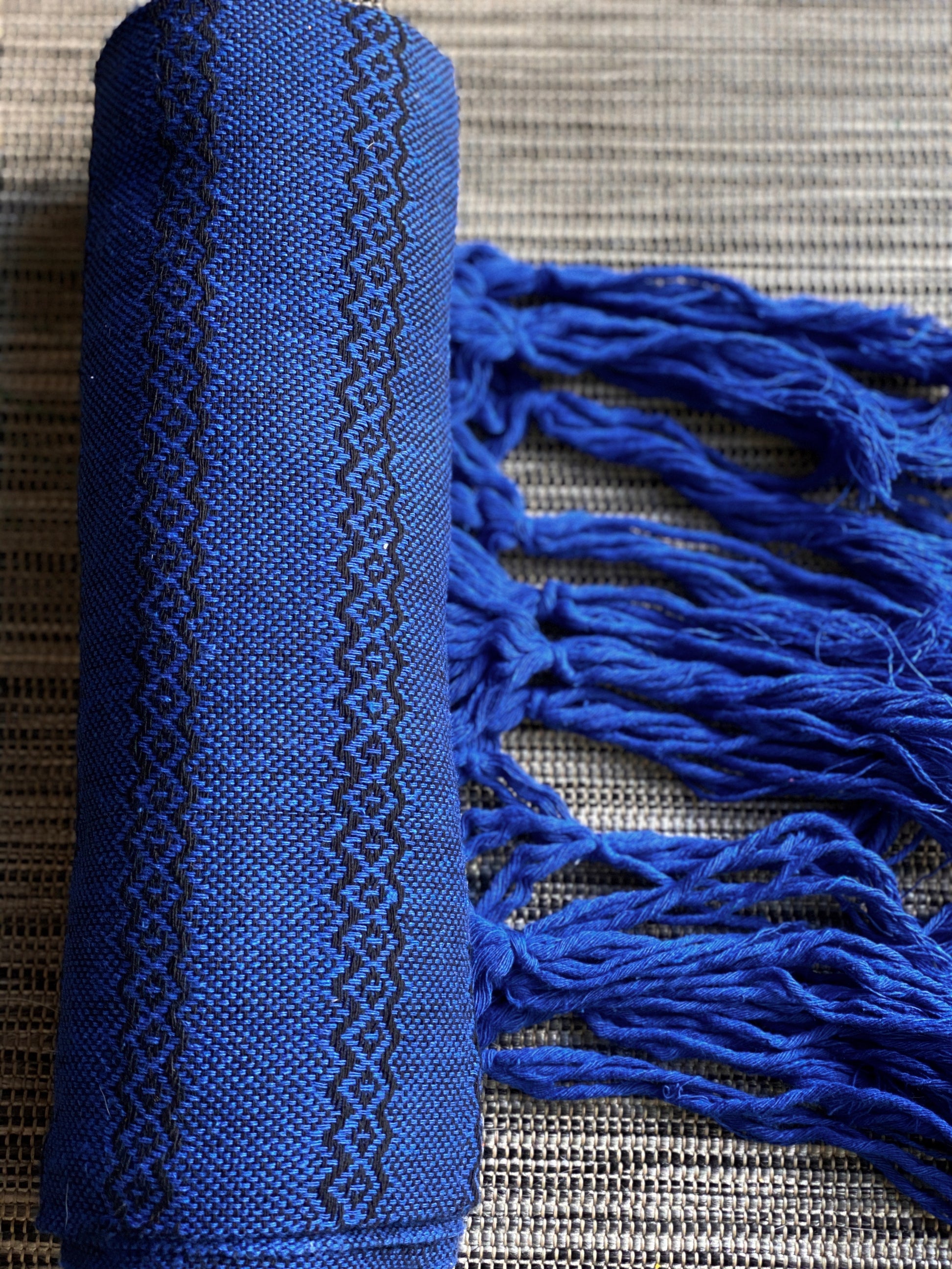 Mexican Rebozo Shawl - Blue Kiss - Rebozo Shop Lola My Love