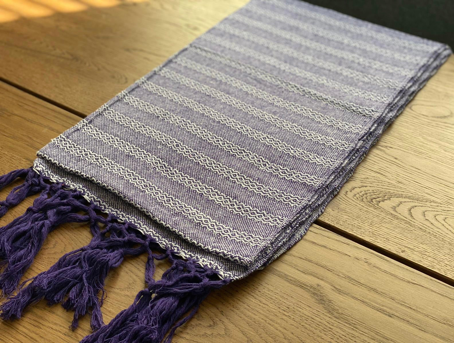 UNIQUE PIECE Mexican Rebozo Shawl - Magic Purple - Rebozo Shop Lola My Love