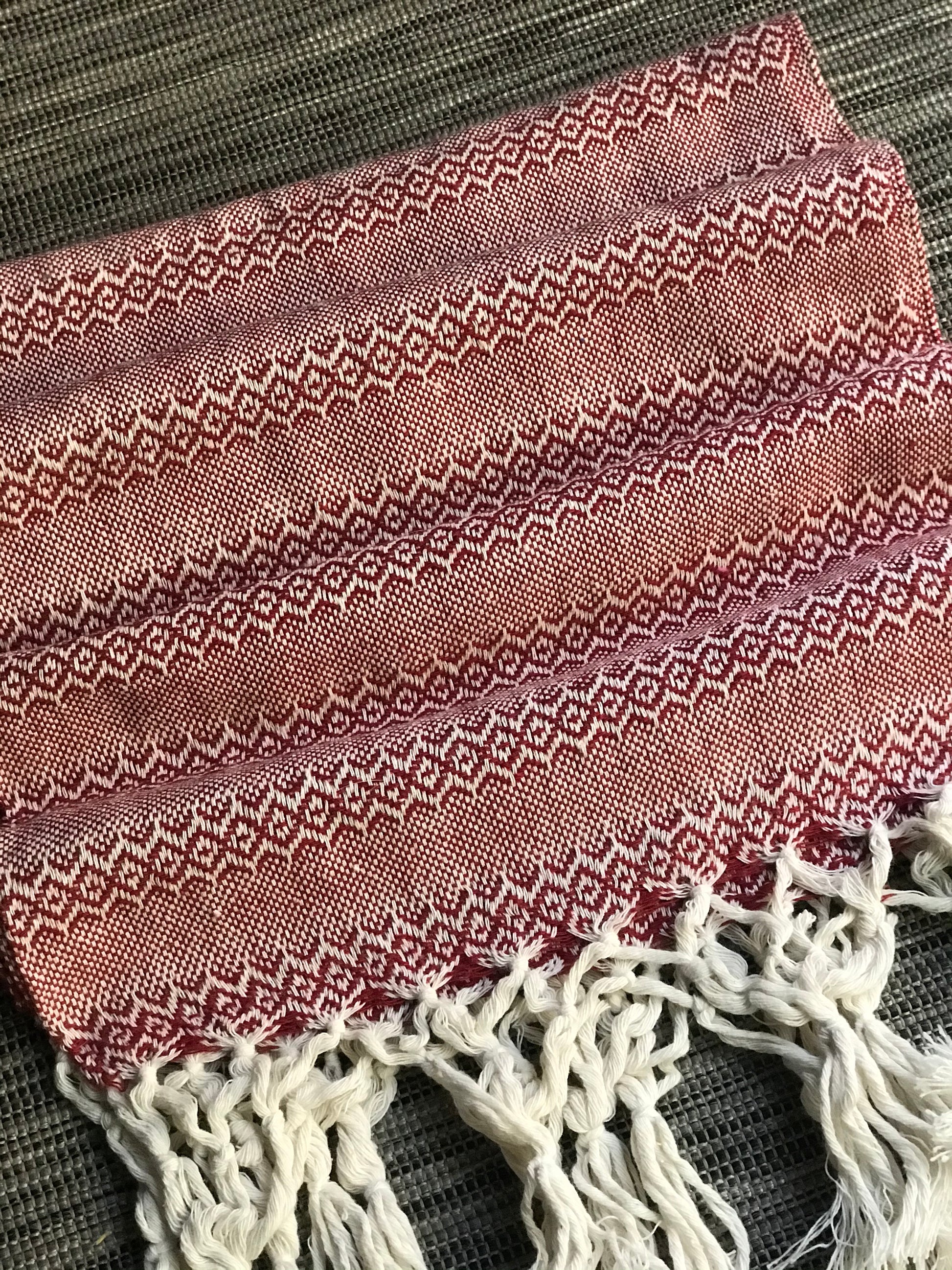 UNIQUE PIECE Mexican Rebozo Shawl - Terracotta My Love - Lola My Love