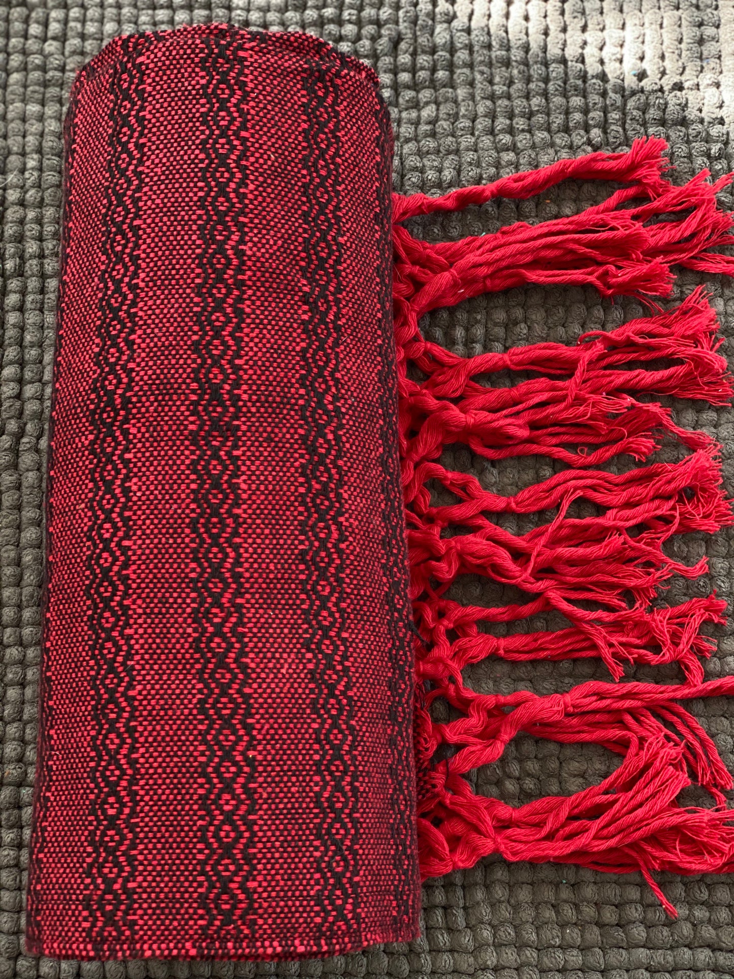 XL Baby Carrier (Fular) Mexican Rebozo Shawl -Cherry Fields - Rebozo Shop Lola My Love