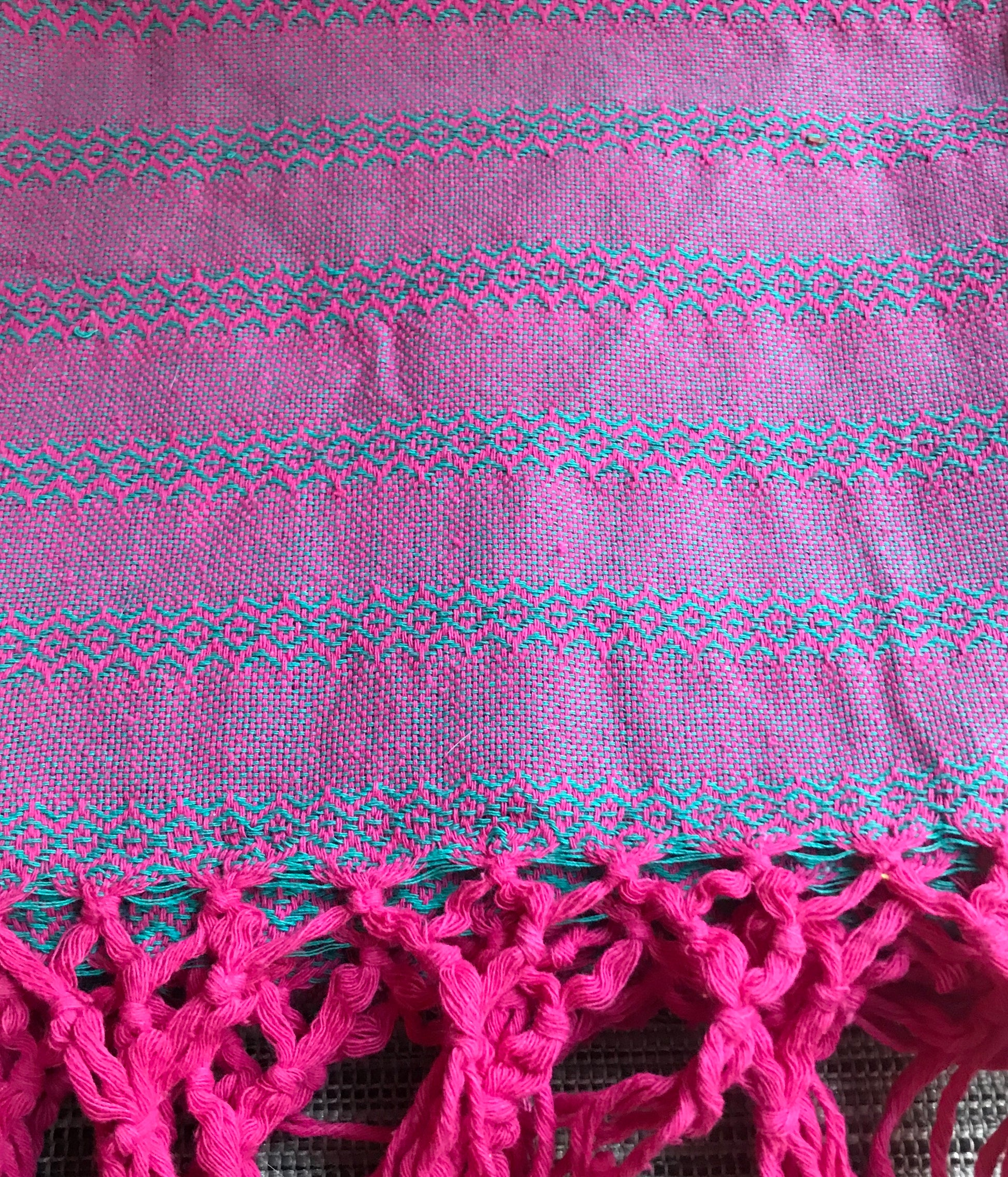 Mexican Rebozo Shawl - Bright & Colorful - Lola My Love